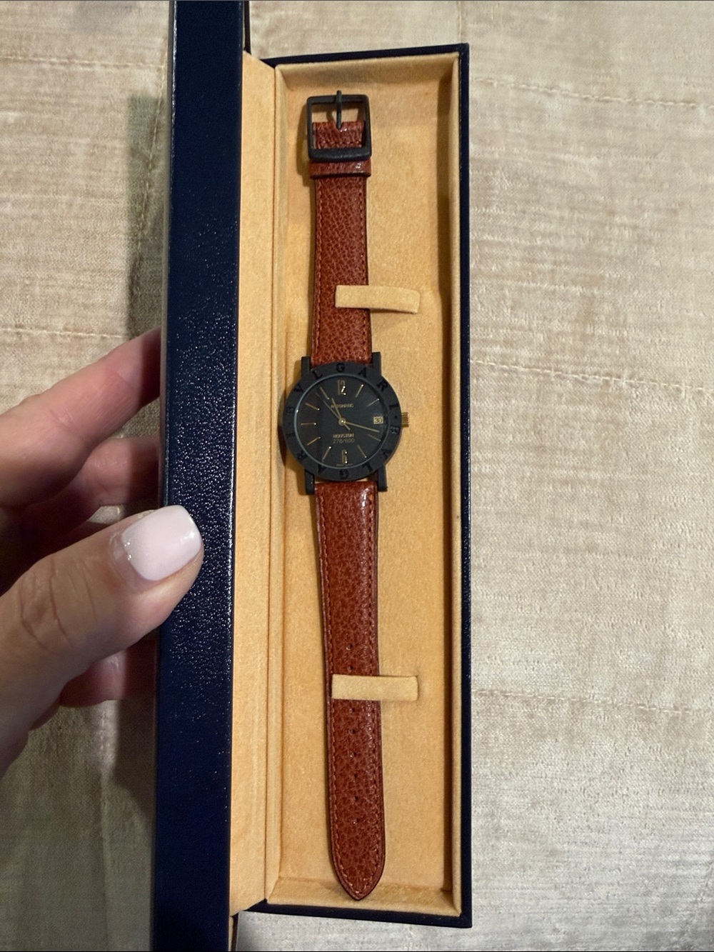 Bvlgari carbon gold limited edition 33mm automatic watch new in box